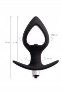 TOYFA POPO Pleasure Anal Plug Cordis M Vibro Black POPO Pleasure by TOYFA TOYFA POPO Pleasure Anal Plug Cordis M Vibro Black POPO Pleasure by TOYFA
