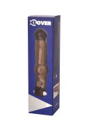 XToyFa XLover, Penis Sleeve, for increase in size with vibration, TPE, transparent black, 19.4 cm XLover by TOYFA XToyFa XLover, Penis Sleeve, for increase in size with vibration, TPE, transparent black, 19.4 cm XLover by TOYFA
