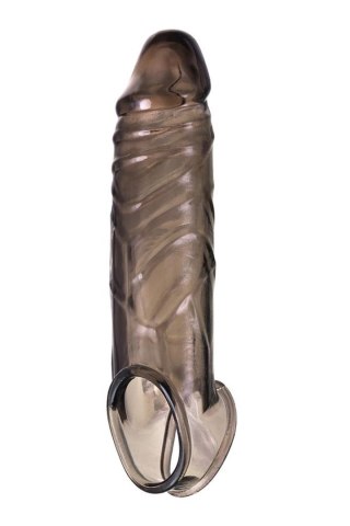 ToyFa XLover, Penis sleeve, for enlargement, TPE, transparent black, 15,5 cm XLover by TOYFA
