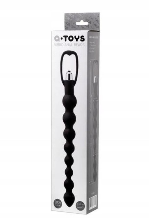 A-TOYS, Anal Vibration Chain, Silicone, Black, 34 cm A-Toys A-TOYS, Anal Vibration Chain, Silicone, Black, 34 cm A-Toys