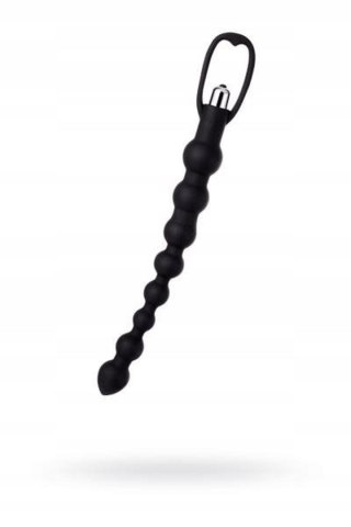 A-TOYS, Anal Vibration Chain, Silicone, Black, 34 cm A-Toys