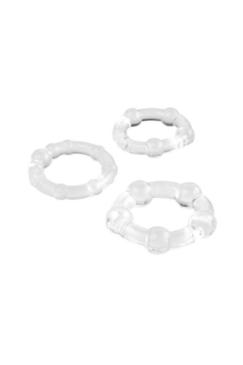 A-TOYS, Cockrings set, 3 pcs.TPE,Transparent, O 3,5 / 3/2 cm Toyfa A-TOYS, Cockrings set, 3 pcs.TPE,Transparent, O 3,5 / 3/2 cm Toyfa
