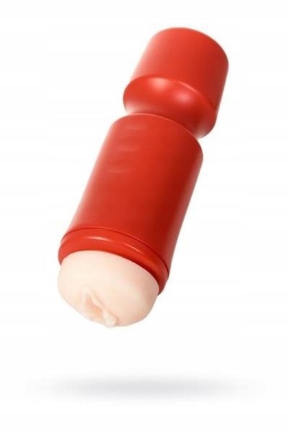 A-Toys - masturbator wagina w czerwonej tubie, 24 cm