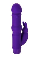 A-TOYS, Vibrator with clitoral stim, Silicone, Purple, 18 cm A-Toys A-TOYS, Vibrator with clitoral stim, Silicone, Purple, 18 cm A-Toys