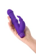 A-TOYS, Vibrator with clitoral stim, Silicone, Purple, 18 cm A-Toys A-TOYS, Vibrator with clitoral stim, Silicone, Purple, 18 cm A-Toys