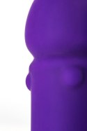 A-TOYS, Vibrator with clitoral stim, Silicone, Purple, 18 cm A-Toys A-TOYS, Vibrator with clitoral stim, Silicone, Purple, 18 cm A-Toys