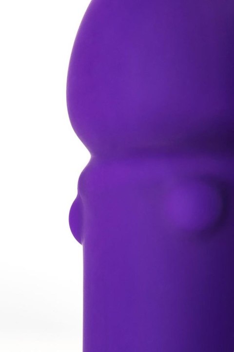 A-TOYS, Vibrator with clitoral stim, Silicone, Purple, 18 cm A-Toys A-TOYS, Vibrator with clitoral stim, Silicone, Purple, 18 cm A-Toys