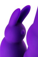 A-TOYS, Vibrator with clitoral stim, Silicone, Purple, 18 cm A-Toys A-TOYS, Vibrator with clitoral stim, Silicone, Purple, 18 cm A-Toys