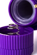 A-TOYS, Vibrator with clitoral stim, Silicone, Purple, 18 cm A-Toys A-TOYS, Vibrator with clitoral stim, Silicone, Purple, 18 cm A-Toys