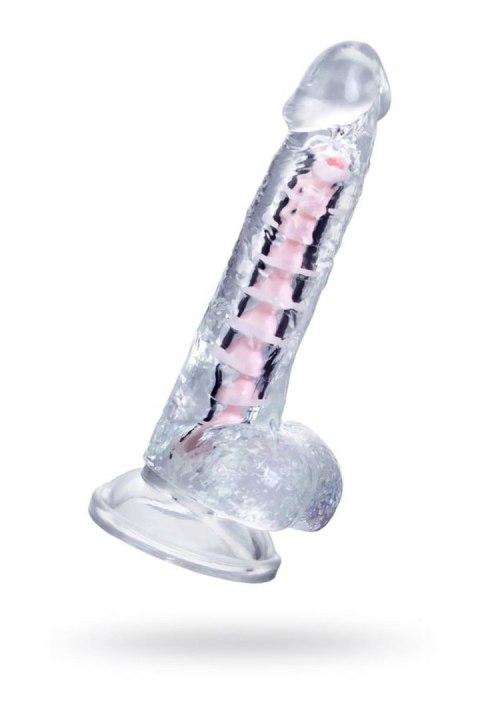 Flexible dildo A-Toys Paret, transparent, 18 cm A-Toys Flexible dildo A-Toys Paret, transparent, 18 cm A-Toys