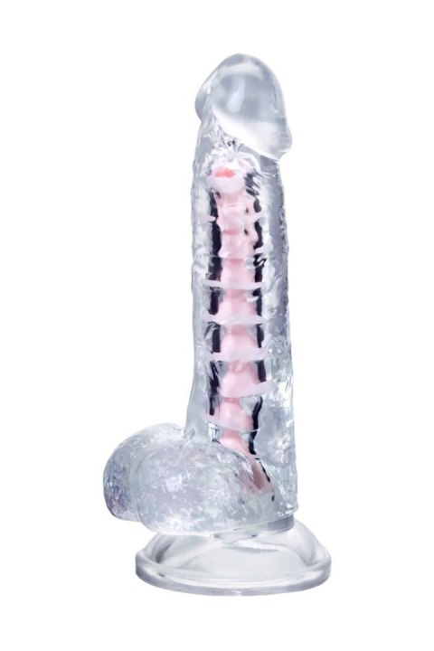 Flexible dildo A-Toys Paret, transparent, 18 cm A-Toys Flexible dildo A-Toys Paret, transparent, 18 cm A-Toys