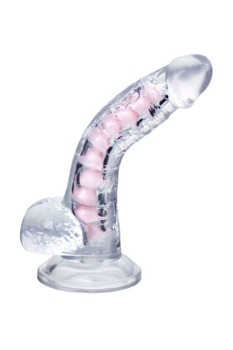 Flexible dildo A-Toys Paret, transparent, 18 cm A-Toys Flexible dildo A-Toys Paret, transparent, 18 cm A-Toys