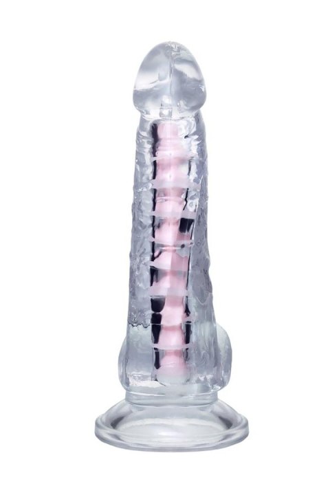 Flexible dildo A-Toys Paret, transparent, 18 cm A-Toys Flexible dildo A-Toys Paret, transparent, 18 cm A-Toys