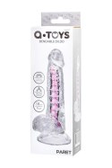 Flexible dildo A-Toys Paret, transparent, 18 cm A-Toys Flexible dildo A-Toys Paret, transparent, 18 cm A-Toys