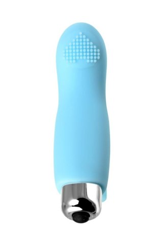JOS DANKO, Finger vibrator for G-point stimulation, silicone, blue, 9.5 cm JOS