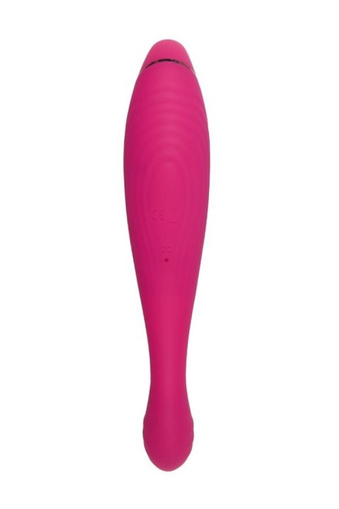 JOS Danvi vibrator with vacuum wave stimulation, silicone, pink, 21.5 cm JOS JOS Danvi vibrator with vacuum wave stimulation, silicone, pink, 21.5 cm JOS
