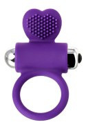 JOS PERY, Vibrating ring with cilia, silicone, violet, 9 cm JOS JOS PERY, Vibrating ring with cilia, silicone, violet, 9 cm JOS