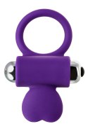 JOS PERY, Vibrating ring with cilia, silicone, violet, 9 cm JOS JOS PERY, Vibrating ring with cilia, silicone, violet, 9 cm JOS