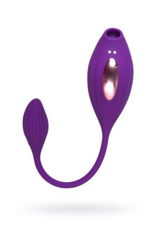 JOS Vacuum clitoris stimulator Ginny, silicone, purple, 31 cm JOS