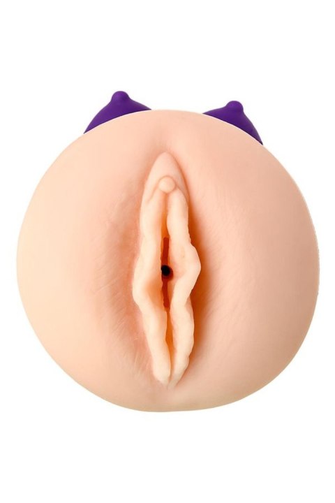 JOS YARA, Masturbator double-sided, TPR, fleshy, 17.5 cm JOS JOS YARA, Masturbator double-sided, TPR, fleshy, 17.5 cm JOS