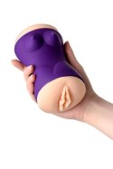 JOS YARA, Masturbator double-sided, TPR, fleshy, 17.5 cm JOS JOS YARA, Masturbator double-sided, TPR, fleshy, 17.5 cm JOS