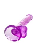 Realistic dildo A-Toys by TOYFA Celiam, TPE, purple, 20.5 cm A-Toys Realistic dildo A-Toys by TOYFA Celiam, TPE, purple, 20.5 cm A-Toys
