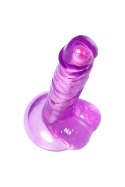 Realistic dildo A-Toys by TOYFA Celiam, TPE, purple, 20.5 cm A-Toys Realistic dildo A-Toys by TOYFA Celiam, TPE, purple, 20.5 cm A-Toys