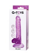 Realistic dildo A-Toys by TOYFA Celiam, TPE, purple, 20.5 cm A-Toys Realistic dildo A-Toys by TOYFA Celiam, TPE, purple, 20.5 cm A-Toys