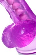 Realistic dildo A-Toys by TOYFA Celiam, TPE, purple, 20.5 cm A-Toys Realistic dildo A-Toys by TOYFA Celiam, TPE, purple, 20.5 cm A-Toys