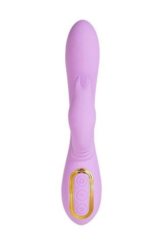 Vibrating roller with rotating clitoral stimulator JOS Jammy, silicone, purple, 22.5 cm JOS