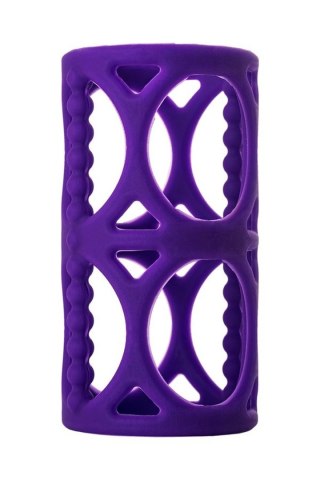 A-TOYS, Penis Sleeve, Silicone, Purple, 7.5 cm A-Toys