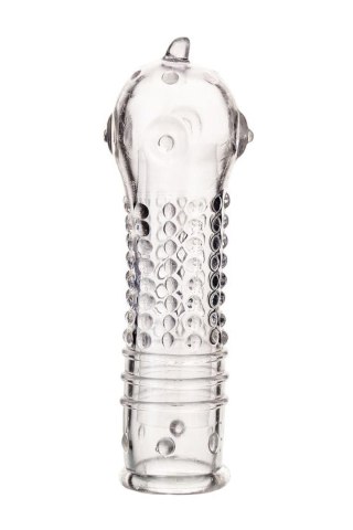 A-TOYS, Penis Sleeve, TPR, Transparent, 14.7 cm A-Toys