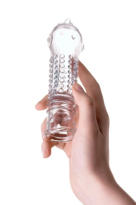 A-TOYS, Penis Sleeve, TPR, Transparent, 14.7 cm A-Toys A-TOYS, Penis Sleeve, TPR, Transparent, 14.7 cm A-Toys