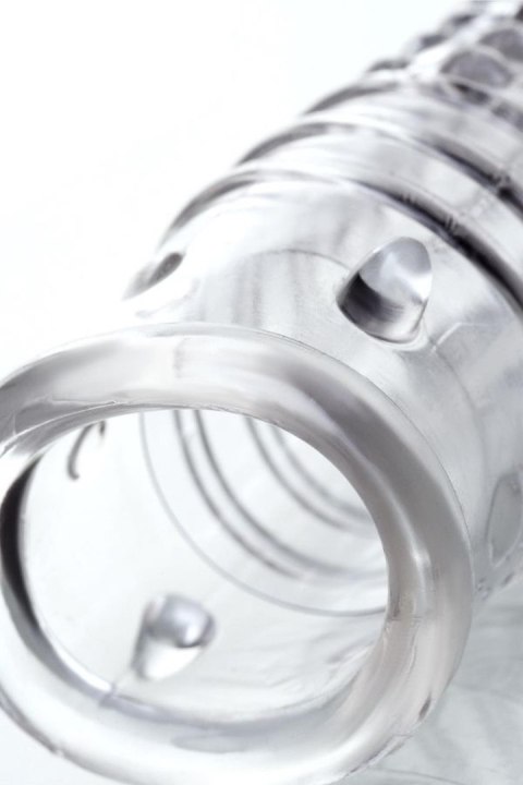 A-TOYS, Penis Sleeve, TPR, Transparent, 14.7 cm A-Toys A-TOYS, Penis Sleeve, TPR, Transparent, 14.7 cm A-Toys