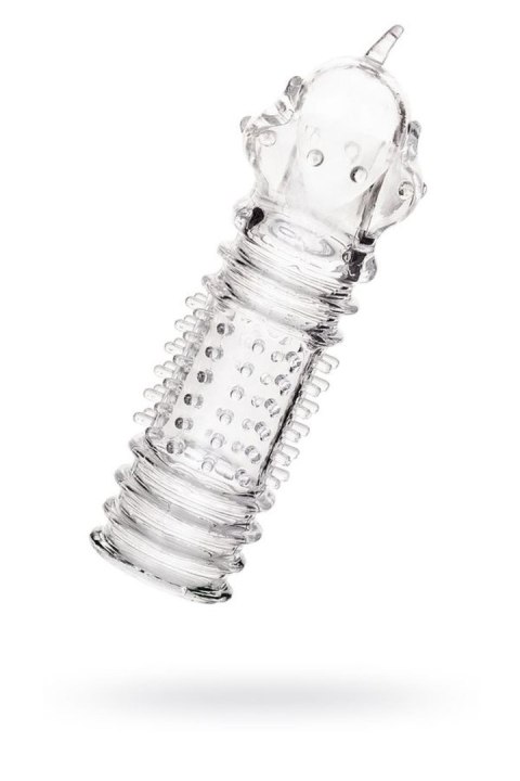A-TOYS, Penis Sleeve, TPR, Transparent, 15.3 cm Toyfa A-TOYS, Penis Sleeve, TPR, Transparent, 15.3 cm Toyfa