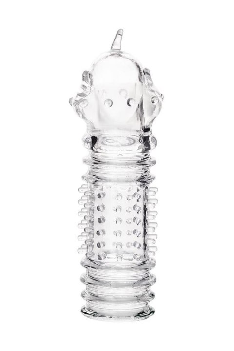 A-TOYS, Penis Sleeve, TPR, Transparent, 15.3 cm Toyfa A-TOYS, Penis Sleeve, TPR, Transparent, 15.3 cm Toyfa