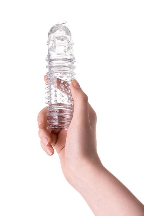 A-TOYS, Penis Sleeve, TPR, Transparent, 15.3 cm Toyfa A-TOYS, Penis Sleeve, TPR, Transparent, 15.3 cm Toyfa