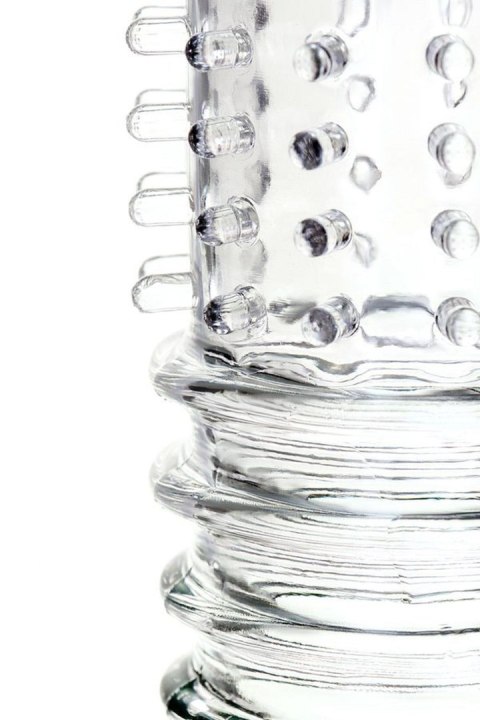 A-TOYS, Penis Sleeve, TPR, Transparent, 15.3 cm Toyfa A-TOYS, Penis Sleeve, TPR, Transparent, 15.3 cm Toyfa