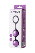 A-TOYS, Vaginal balls, ABS plastic, Purple, O 3.1 cm A-Toys