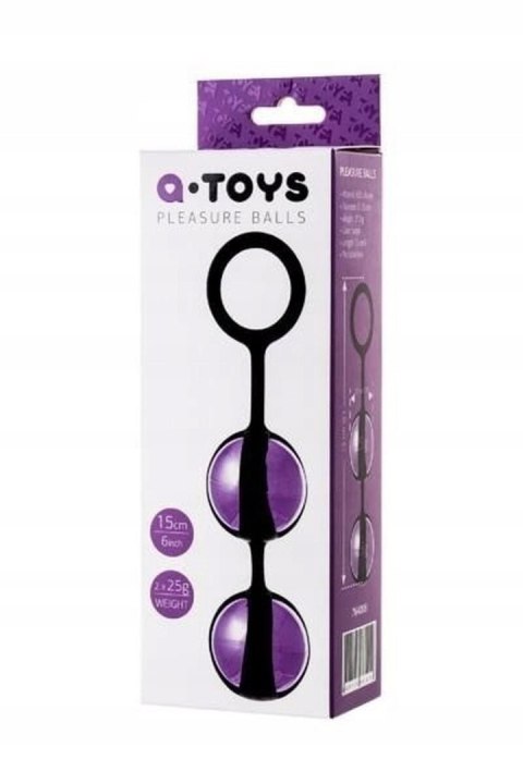 A-TOYS, Vaginal balls, ABS plastic, Purple, O 3.5 cm A-Toys A-TOYS, Vaginal balls, ABS plastic, Purple, O 3.5 cm A-Toys