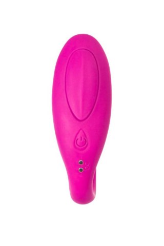 A-TOYS Vibrator for couples Dolphy, silicone, pink, 9.6 cm A-Toys