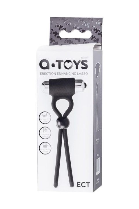 A-Toys Erection enhancing lasso Ect , black, silicone, 14cm A-Toys A-Toys Erection enhancing lasso Ect , black, silicone, 14cm A-Toys