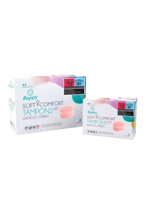 Beppy Soft & Comfort Wet 8pcs Natural SCALA Beppy Soft & Comfort Wet 8pcs Natural SCALA