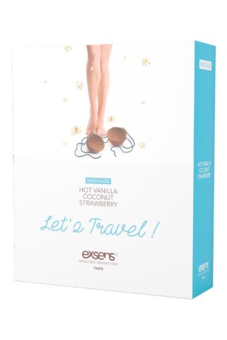 EXSENS GIFT SET LET'S TRAVEL! 3 x 30ML TONGA