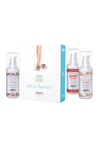 EXSENS GIFT SET LET'S TRAVEL! 3 x 30ML TONGA