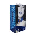 Florence Collection - Collar with Leash - Blue SHOTS