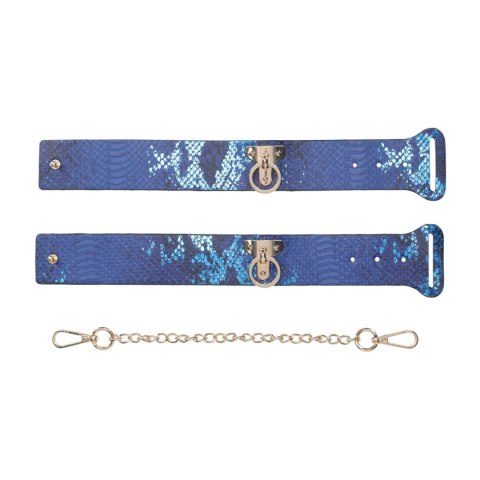 Florence Collection - Handcuffs - Blue SHOTS Florence Collection - Handcuffs - Blue SHOTS