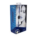 Florence Collection - Silicone Ball Gag - Blue SHOTS Florence Collection - Silicone Ball Gag - Blue SHOTS