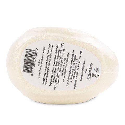 I Rub My Duckie | Bath Bomb Vanilla Eropartner - INTERSLASH B.V. I Rub My Duckie | Bath Bomb Vanilla Eropartner - INTERSLASH B.V.