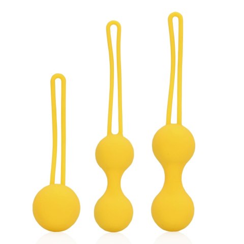 Kegel Ball Exercise Set - Lemonade Yellow SHOTS Kegel Ball Exercise Set - Lemonade Yellow SHOTS